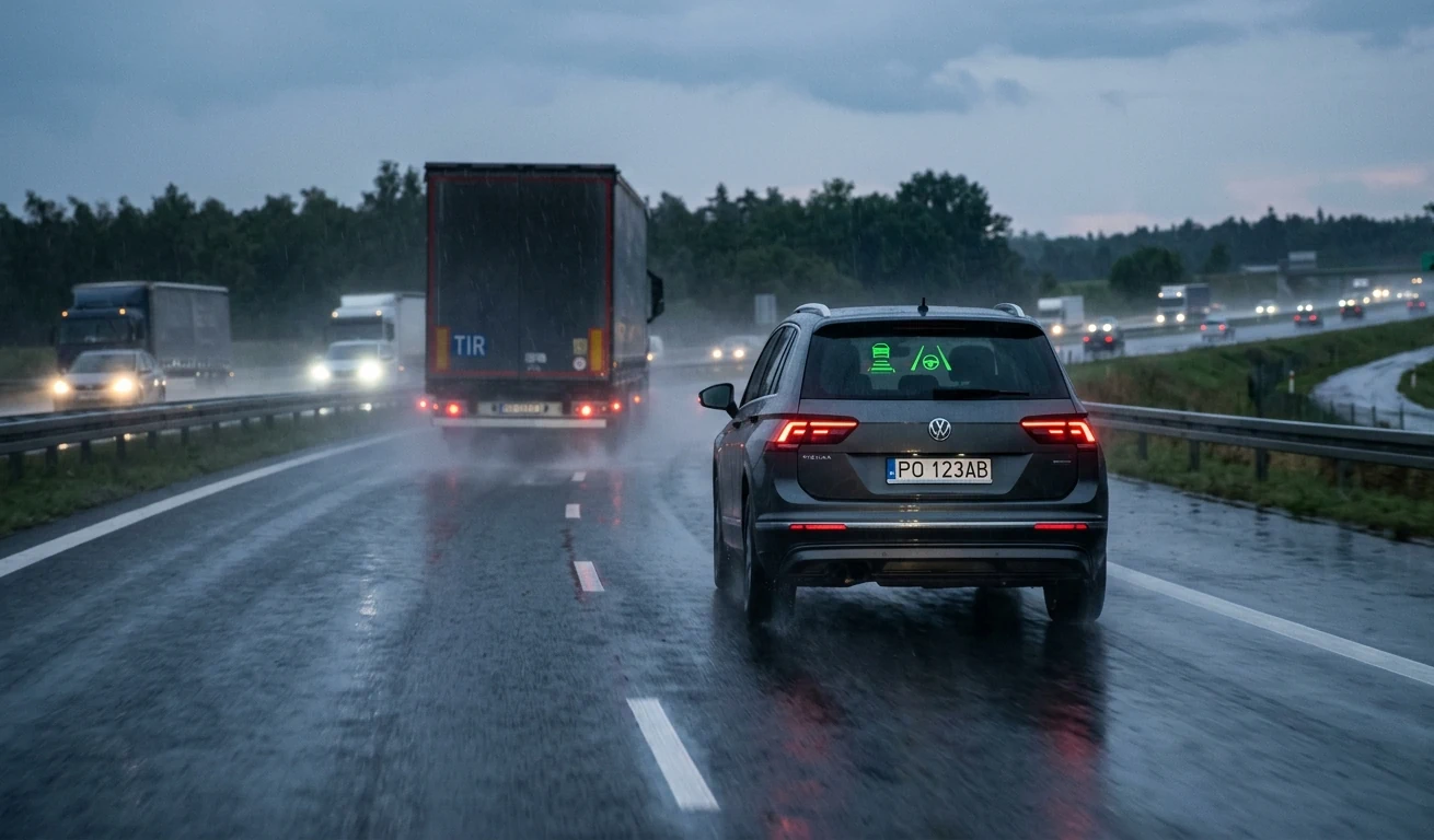 Aktywny tempomat i asystent pasa ruchu – jak działają i kiedy mogą się mylić?